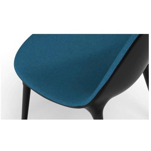 Caprice Chair with Chrome Frame by Philippe Starck for Cassina, Italy For Sale - Image 7 of 9