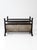 Mid 20th Century Vintage Iron and Steel Fireplace Log Holder For Sale - Image 5 of 17
