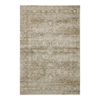 Amber Lewis x Loloi Honora Khaki / Beige 11'-6" x 15'-6" Area Rug For Sale