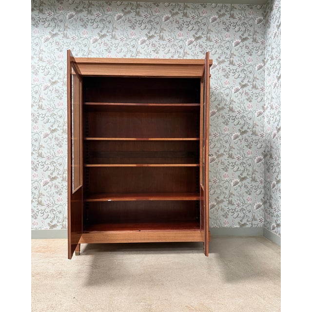 1950s Empire Wooden Display Case, 1950s For Sale - Image 5 of 9
