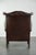 Cowhide Chesterfield Wing Armchair For Sale - Image 4 of 13