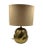 Modern Organic Brass Table Lamp attributed to Tommaso Barbi, Italy, 1970s For Sale - Image 12 of 18