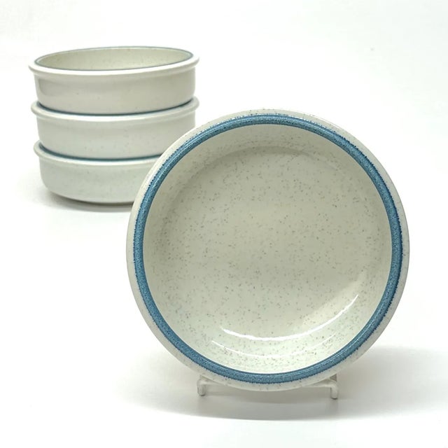 Mikasa Vintage Cordon Bleu Ceramic Soup or Breakfast Bowls by Mikasa - Set of 4 For Sale - Image 4 of 11