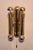 Mid-Century Italian Brass Four-Light Wall Lamps, 1960s, Set of 2 For Sale - Image 6 of 10