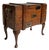 Military Upcycled Wooden Crate Chest Table with Queen Anne Cabriole Legs For Sale