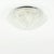 Mid-Century Modern Art Deco Geometric Transparent Glass Ceiling Light from Limburg, Germany, 1970s For Sale - Image 4 of 11