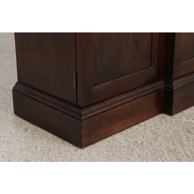 Stickley 3 Door Mahogany China Cabinet For Sale - Image 12 of 18