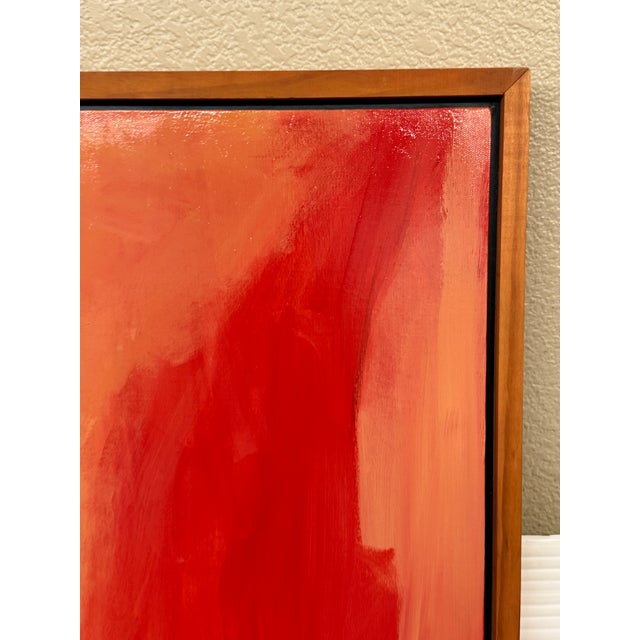 Abstract Expressionism Acrylic on Canvas, Framed For Sale - Image 11 of 12