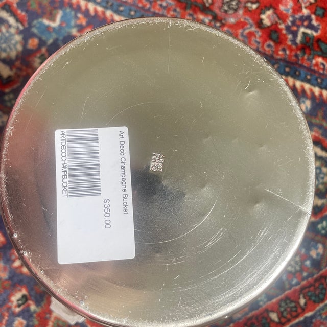Art Deco 1970s Art Deco Champagne Monopole Bucket For Sale - Image 3 of 9