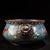 Chinese Vintage Chinese Cloisonné Enamel Dragon Censer, Bronze Tiger‑Head Handle Incense Burner For Sale - Image 3 of 9