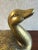 Mid 20th Century Large Vintage Brass Goose or Duck For Sale - Image 5 of 12