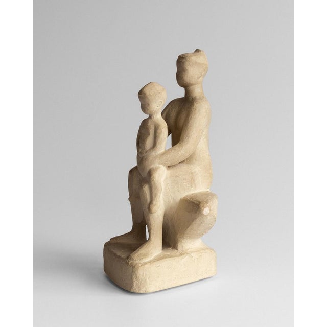 Mid-Century Modern Mid-Century Modern Plaster Sculpture by Stig Blomberg, 1950s For Sale - Image 3 of 7