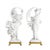 19th Century Porcelain Female Figurines, Set of 2 For Sale - Image 6 of 6