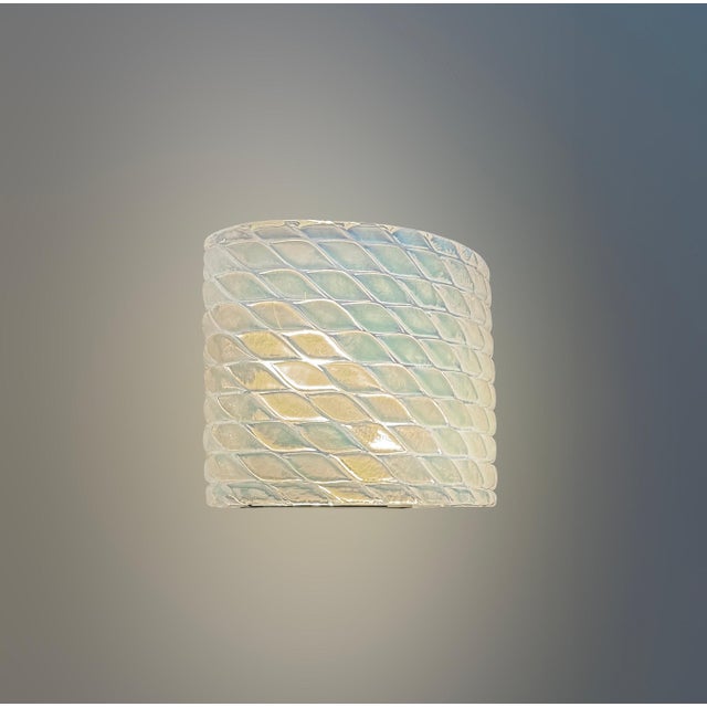 Glass 21st Century Diamante Sconce by Fabio LTD For Sale - Image 7 of 7