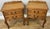A beautiful pair of Vintage French Louis bedside tables, showcasing elegant curves and refined craftsmanship. These...