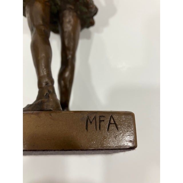 After Degas Ballerina Sculpture Reproduction For Sale - Image 4 of 4