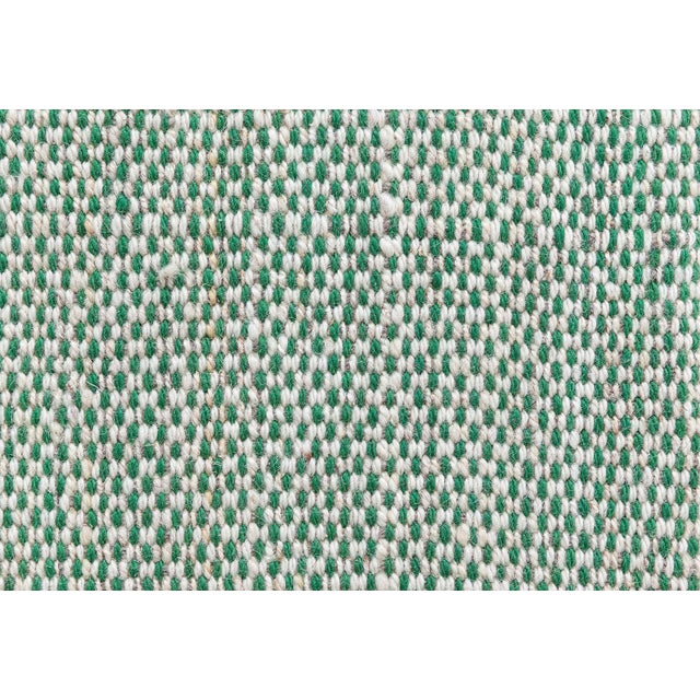 Modern Contemporary Beige Green Flat Weave Rug by Doris Leslie Blau For Sale - Image 3 of 7