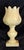 Vintage Table Lamp in Cream-White Alabaster, 1970s, in Very Good conditions. Designed 1970 to 1979 European Plug (up to...