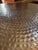 Vintage Hammered Metal Cocktail Table For Sale - Image 4 of 10