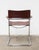 Brown vintage Leather Chairs by Matteo Grassi, 1980s, Set of 3 For Sale - Image 8 of 18