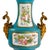 Monumental French Sèvres Style Turquoise Porcelain Urn With Ormolu Mounts For Sale - Image 11 of 12