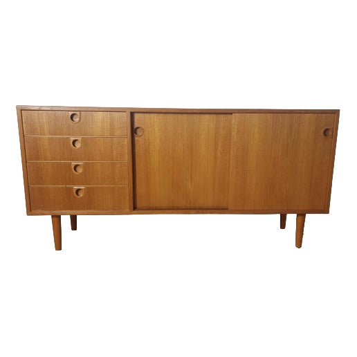 Teak Sideboard by Christensen & Jun, 1960s For Sale