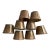 Antique Mission Mica Lampshades - a Set of 8 For Sale