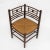 Aesthetic Movement Corner Chair Circa 1880 For Sale - Image 3 of 10