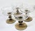 Spicy Stemmed Champagne Coupes- Set of Four For Sale - Image 10 of 14