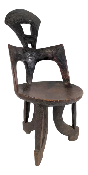 Late 19th Century Antique Ethiopian Jima Chair