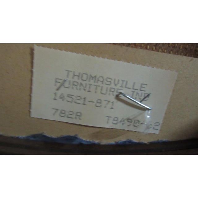 1980s Henredon Rittenhouse Dining Room Table Mahogany Chippendale Claw For Sale - Image 9 of 9