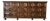 1970 Henredon Traditional English Brutalist Style Folio Nine-Drawer Triple Dresser For Sale
