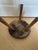 Wood Antique 3 Legged Milking Butcher Stool Reinforced Primitive Iron Straps For Sale - Image 7 of 12