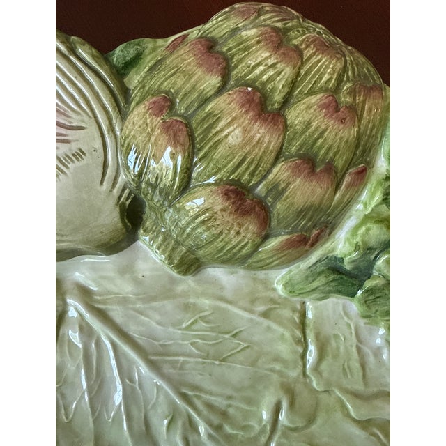 FItz and Floyd French Market Style Ceramic Platter For Sale - Image 11 of 11