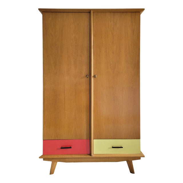 Vintage Wardrobe by André Sornay, 1950s For Sale