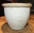 American Antique Stoneware Salt-Glazed Crock For Sale - Image 3 of 10
