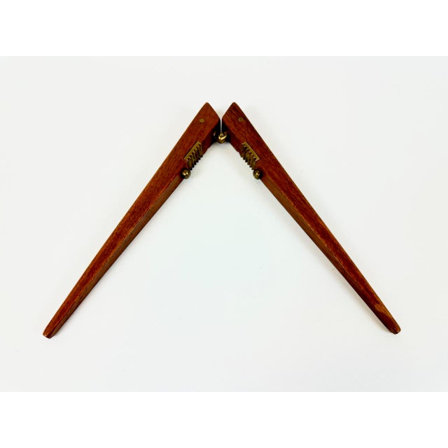 Mid-Century Modern Mid-Century Modern Teak and Brass Nutcracker by Poul Knudsen, 1950s For Sale - Image 3 of 9