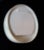 Vintage Round Wall Mirror For Sale - Image 9 of 10