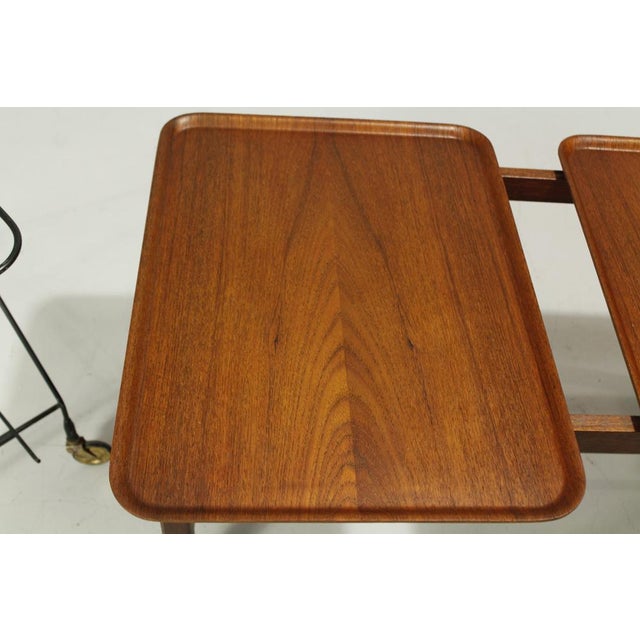 Serving Trolley from Åry Vanérprodukter Nybro, Sweden, 1960s For Sale - Image 9 of 12