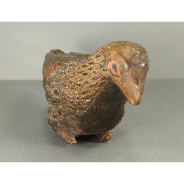Wood Antique Transylvania Carved Figure of a Bird - Pigeon For Sale - Image 7 of 18