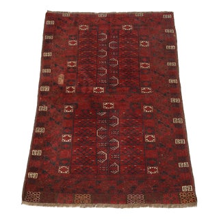 Middle Eastern Bukhara Rug in Wool For Sale