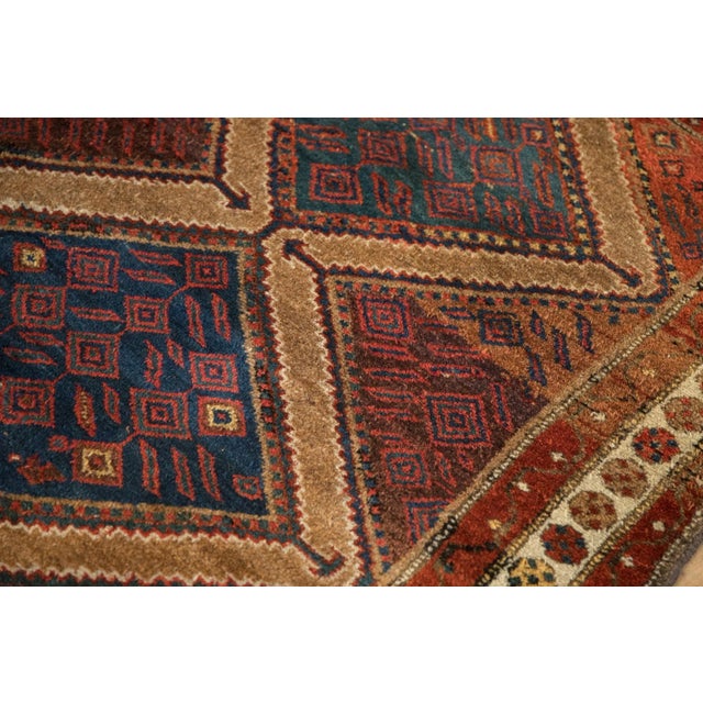 Antique Fine Hamadan Rug - 4'1" X 6'7" For Sale - Image 10 of 12