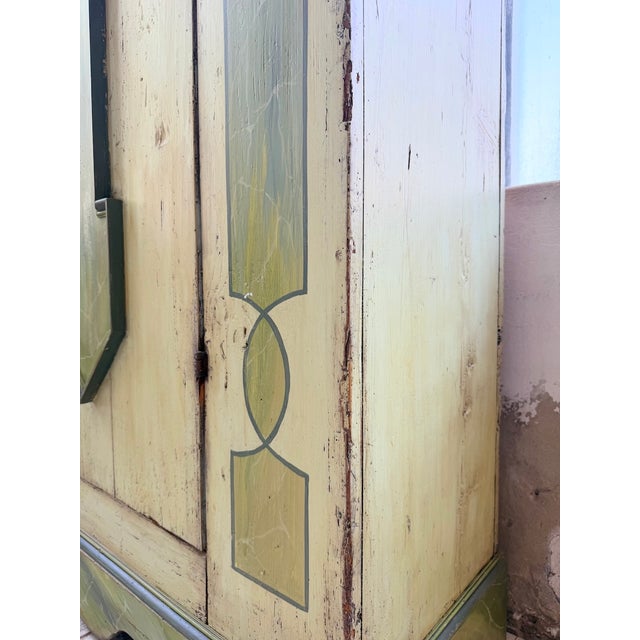 Alsatian Polychrome Wardrobe, 1800 For Sale - Image 9 of 18