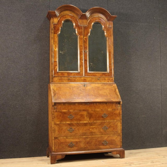 Vintage English Secretaire, 1960 For Sale - Image 13 of 13