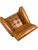 Mid-Century Modern Vintage Cubist Leather Lounge Chair For Sale - Image 3 of 16