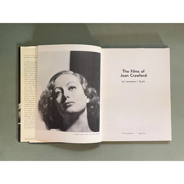 1970s The Films of Joan Crawford Hardcover Book For Sale - Image 4 of 11