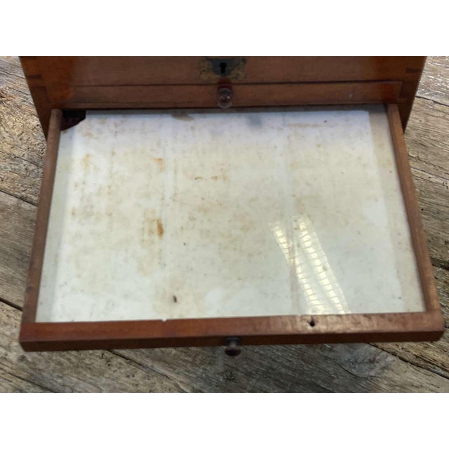 Early 20th Century English Mahogany Dentists Cabinet For Sale - Image 12 of 15