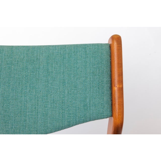 Wood Vintage German Beech Dining Chairs, 1970s, Set of 6 For Sale - Image 7 of 10