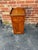 Mid 20th Century Antique Farmhouse Style Solid Wood Narrow Bedside Cabinet For Sale - Image 5 of 14