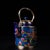 Late 19th Century Late 19th Century Cloisonné Enamel Dragon Teapot With Overhead Handle For Sale - Image 5 of 9